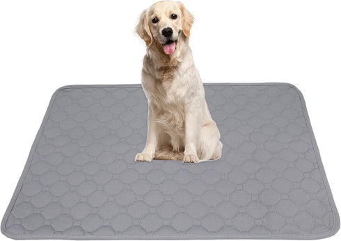 18'x 24', Washable Dog Pee Pad - Waterproof Non-Slip Potty Training Pad for Dogs and Cats, Fast Drying, Leak-Proof