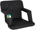 Nouva Portable Stadium Seat,Folding Reclining Bleacher Chair 6 Reclining Positions with Back Support