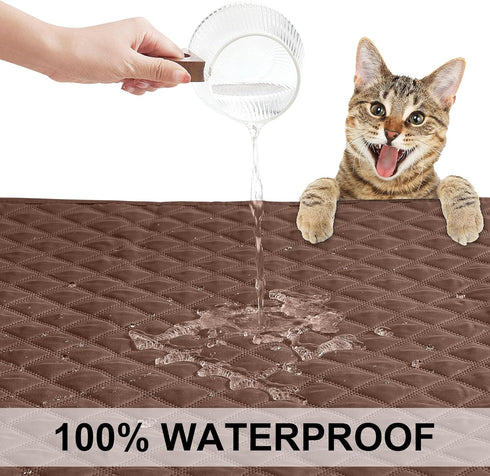 62 82 inch, 1 NICETOWN Dog Bed Cover for Pets Blankets Rug Pads for Couch Protection Waterproof Bed Covers Dog Blanket