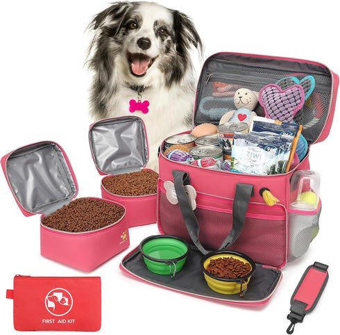 Multi-Function Pet Travel Bag - Ideal for Week Away/Overnight Trips - Cat