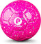 Soccer Ball Size 4, Glitter Shiny Stars for Kids Girls Boys, Gift for Outdoors Sports Training (Hot Pink)