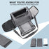 A4Pet Airline Approved Cat Carrier, Removable Soft-Sided Portable Travel Carrier for Kittens, Puppies, and Rabbits