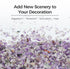 T4U Tumbled Chips Stones, Crushed Crystal Quartz 1 LB for DIY Aquarium Gravel Rocks (Amethyst)