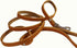 Genuine Leather Classic Dog Leash - 4' Long, 3/8" Wide, Ideal for Puppies and XSmall Breeds