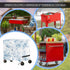 Puxucrazy 52L 19W 32H inch Cooler Cart Cover Flower Cooler Covers Outdoor Tear-Resistant Ice Chest Protective Covers