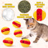 L1rabe 5 Summer Hot Dog Catnip Stuffed Toys - Gift Funny Hot Dog Cat Toys Indoor Yellow Interactive Pet Supplies