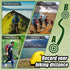 3pcs Counter Swimmers CounterConsists Counter Beads16 Inches Ranger Beads pace for HikingLong Distance of Parachute