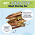 Pawstruck Natural Bizarre Bully Sticks Bargain Bag - Variety Pack of 8-12" Long Lasting Eco-Conscious Chews