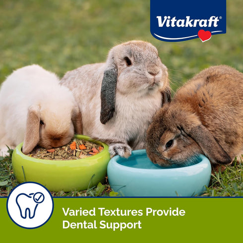 5 Lb. Vitakraft Menu Premium Rabbit Food - Alfalfa Pellets Blend - Vitamin and Mineral Fortified, Carrots, Greens