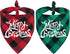 Malier 2 Pack Dog Bandanas, Christmas Classic Buffalo Plaid Triangle Bibs for Small Medium Large Dogs (Christmas 1,