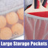 VISEMAN Ping Pong Storage Rack, Wall Mount Organizer for 4 Paddles and Balls