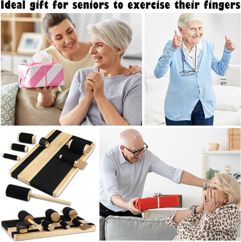 14'' 9'' Silipull Hand Exercise Board with Hook and Loop Fasteners Hand Therapy Tool Equipment x Hook and Loop Exercise