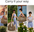 JoYnWell Large Yoga Mat Bag Carrier, Stylish Tote with 4 Pockets, Durable and Lightweight