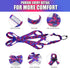 PET ARTIST Speed Training Dog Weight Pulling Harness for Medium and Large Dogs, Pink, XL