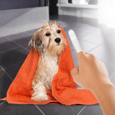 50 Count Groomer Essentials Finger Toothbrushes
