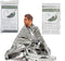 Guo's hyekbe First Aid Mylar Rescue Blanket, Emergency Blankets for Outdoor Survival Gear, Body Warmer Blanket (Silver,
