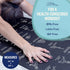 NewMe Fitness Yoga Mat, Large, 5mm Thick, 68 Inch Long, Non Slip with 70 Printed Yoga Poses for Home and Gym