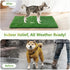 (18*28 inch) LOOBANI Dog Grass Pee Pads, Artificial Dog Grass Pads for Potty Tray, Fake Grass for Dogs to Pee On