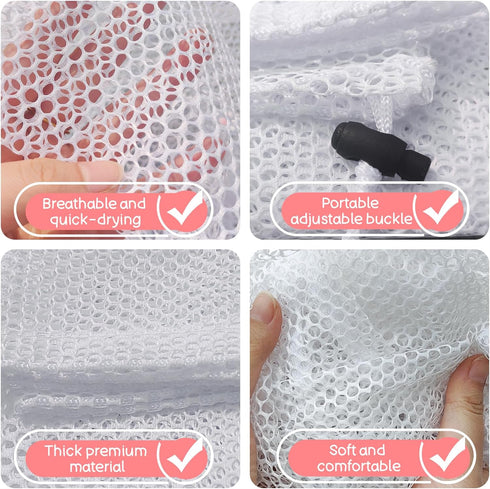 LUKHMELF Rabbit,Hamster,Squirrel,Chinchilla Rabbit Bathing Bag,Bunny Grooming Kit, Breathable Mesh Anti Scratch