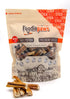 All Natural Bully Sticks Bites, Odor Free, USA Packed, 1lb, 1 Count, Single Ingredient Dental Dog Chews for Medium,