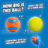 Chuckit! Ultra Ball Dog Toy, Medium (2.5 Inch Diameter), Pack of 1