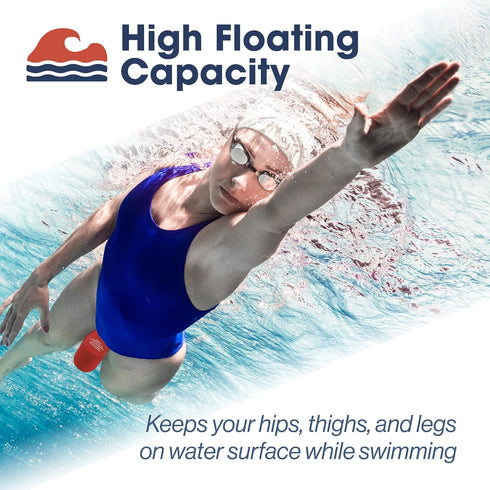 Pull Buoy Swim Training Leg Float for Adults & Youth, EVA & BPA Free for Swimming Pool Strokes