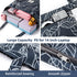 WLLWOO Yoga Bags for Women with Carrier, Canvas Tote for Pilates, Travel, Office, Beach Workout