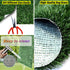 ELLOTY 23"x 18" (3320.6 Inch(Pack 2)) Dog Grass Pee Pad for Training, Reusable Washable Replacement Artificial Grass
