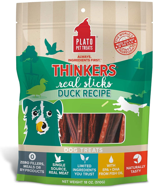 PLATO Thinkers Duck 18oz, Natural