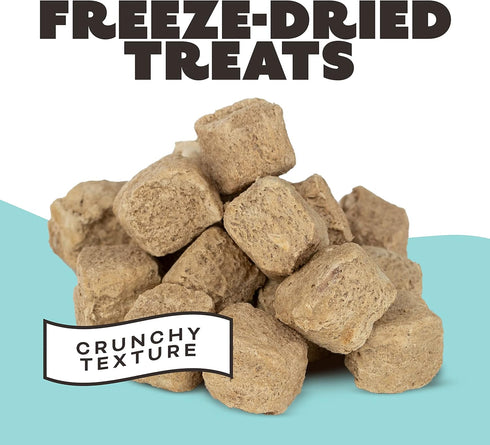 Primal Freeze Dried Dog Treats; Chicken & Pumpkin Dog Treats with Goat Milk for Dogs, Pumpkin for My Pumpkin, Grain Free Training Treats for Dogs with Probiotics, 2 oz