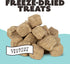 Primal Freeze Dried Dog Treats; Chicken & Pumpkin Dog Treats with Goat Milk for Dogs, Pumpkin for My Pumpkin, Grain Free Training Treats for Dogs with Probiotics, 2 oz