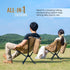 Set Backpacking, 330 lbs ONETIGRIS Forrest Camping Chair, Up in Seconds, Lightweight Folding Chair for Hiking, Beach