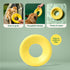 Earth Rated Flying Disc Dog Toy, Interactive Yellow Flying Saucer for Adult and Puppy Dogs, Floats in Water