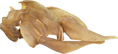 EcoKind Pet Treats Jumbo (6-8 inches each) Cow Ear Dog Treats - 100% All-Natural Beef Dog Chews - Promotes Dental Health - Durable & Long-Lasting, Free Range Grass Fed Cattle (6 Ears)