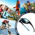 TOODOO 4 Pairs Men Polarized Sunglasses with UV Protection for Driving Sports Outdoor Activities