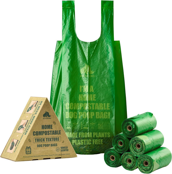 Ultra Thick & Deep RockRhino Dog Poop Bags for Large & XL