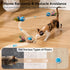 3 ZOMISIA Interactive Cat Toy Ball, Hide and Seek Cat Toys in Play Mat, Moving Rolling Kitten Toys for Indoor Bored