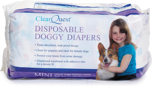 Disposable Doggy Diapers, Super Absorbent Leak-Proof Pet Diapers