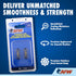 890 lb AFW Stainless Steel Ball Bearing Swivels with Double Welded Rings - Patented Bullet Shape, Gun Metal Finish, Up