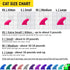zetpo Cat Claw Covers, 12 Colors, 120 pcs Nail Caps with Adhesives and Applicators, Size S