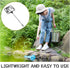 2pcs Homoyoyo Aquarium Fish Nets with Fine Mesh and Telescoping Handle Small Extendable Fish and Shrimp Net for Tank