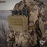 WYNEX Tactical Mag Admin Pouch, Molle Utility Tool Pouch with Triple Stacker Magazine Holder for M4 M16, Medical EMT