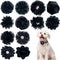 PET SHOW 12pcs Dog Collar Bows and Flowers - Embellishment Decor for Small Medium Dogs, Grooming Accessories