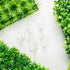SLSON Aquarium Decorations - Artificial Plastic Grass Lawn 9 inches for Fish Tank Decoration