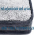 Dog Bed for Medium and Small Breeds, Deluxe Plush Crate Beds, Waterproof, Removable Cover, Non-Slip Bottom