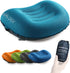 TREKOLOGY Ultralight Inflatable Camping Travel Pillow - ALUFT 2.0 Compressible Ergonomic Pillow for Support