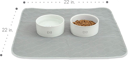 300 22" 22" (Pack 4) rocket & rex Premium Washable Pee Pads for Dogs, Waterproof & Reusable Puppy Pads for Potty