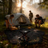 ZJchao Tripod Stool Peel, Portable Folding Tripod Chair Folding Tripod Fabric with High Strength for Outdoor Camping
