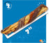 7" (4 Count) Jack&Pup Twist Beef Rib Bones for Dogs, Beef Rib Bone Small Dog Bones for Puppies with Beef Jerky Twist