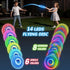 2 Pack 45 14 HYES Light up Flying Discs for Kids, LEDs, Lighting Modes, Rechargeable Glow in The Dark Flying Ring